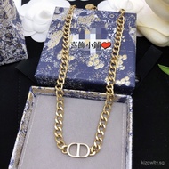 New CD Glossy Letter Necklace Short Necklace Necklace 91OW