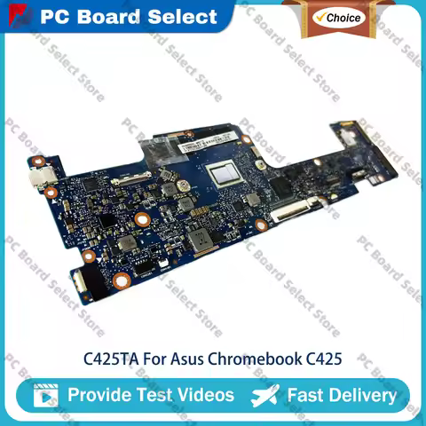 C425TA Laptop Motherboard For ASUS Chromebook C425T C425TA Notebook Mainboard With I3 I5 I7 CPU 100%