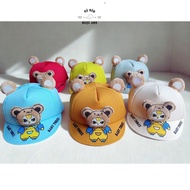BABY 2-5 Years Old_Hats, Caps, Boys, Girls Children's Hats, PRINTED BABY THREE MS47