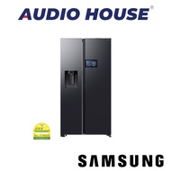 SAMSUNG RS90F65D3FSS  615L SIDE BY SIDE FRIDGE  COLOUR: BLACK DOI 3 TICKS W912xH1786xD716MM  2 YEARS