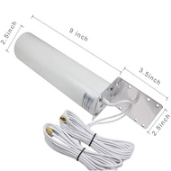 Mobile internet amplifier antenna Broadband 3G LTE 4G 5G WLAN WiFi with dual interface SMA for route