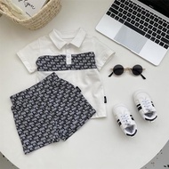 [HCM SALE] Sét Bộ Quần Áo Bé Trai (0 - 5 Tuổi) Bộ Nơ Công Tử - KEYER KID Áo Thun Cotton Phong Cách C