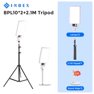 INBEX BPL10 lighting konten Lighting Studio+Tripod Lampu Konten Kreator Studio Lighting Live Strea