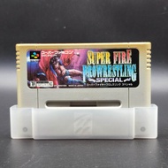 Super Fire Pro Wrestling Special [SFC] Game Cartridge Authentic Tested Play Famicom With A Dustproof