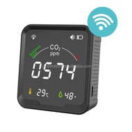 Smart Wifi CO2 Detector Alarm Mini Air Quality Monitor Ppm Meter CO2 Meter + APP