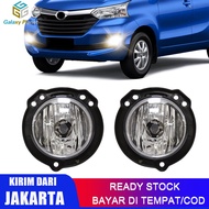 ( Dikirim Dari Jakarta ) 2Pcs Mobil Lampu Foglamp Agya Foglamp Ayla Lampu Kabut Calya Lampu Kabut Sigra Lampu Kabut Rush Terios Avanza Xenia 2015 2016 2017 2018 Bumper Depan Auto Mengemudi Tahan Air Siang Hari Aksesoris