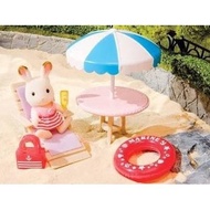 SYLVANIAN FAMILIES Sylvanian Family Rare - Cherrie's Day at The Seaside