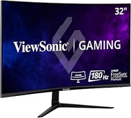 Viewsonic VX3218-PC-MHD 32" 165Hz Curved Full HD 1080p Gaming Monitor, HDMI 1.4 X 2, DP X 1, Flicker