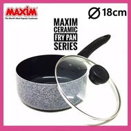 Panci Susu Maxim Neostone 18cm Sauce Pan Kuah Tutup Kaca