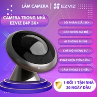 EZVIZ E4P 6Mp Panoramic Fisheye wifi Camera, 360 degree rotation, 2-Way Talk. AI Human Form, Alarm P