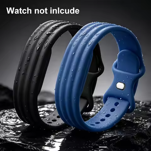 Silicone Loop Strap for Google Fitbit Air Smartwatch Accessories Sport Breathable Replacement Bracel