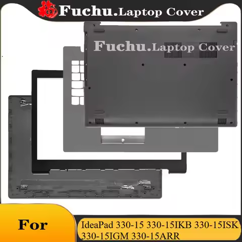 NEW LCD Back Cover/Front Bezel/Hinges/Palmrest/Bottom Case For Lenovo IdeaPad 330-15 330-15IKB 330-1