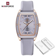 NAVIFORCE 5049 Personalised Simple Silicone Strap Women's Watch