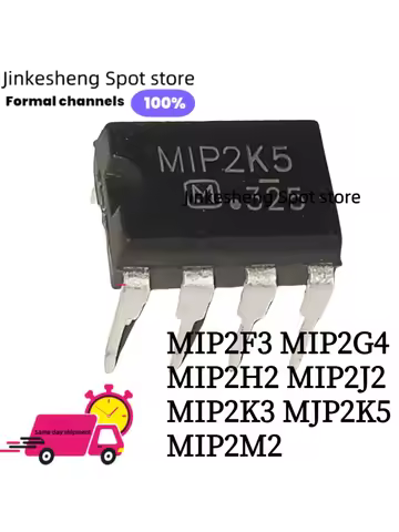 10PCs LCD power supply IC mi02f3 mi02g4 mi02h2 mi2-3j2 mi2-3k5 mi02m2 dip-7 e6plus New in stock chip