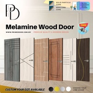 Laminate Door Melamine Door Wood Room door pintu bilik pintu kayu