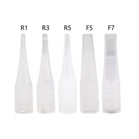 0.35 MM Microblading 100Pcs Small Size Disposable Tattoo Needle Caps for Permanent Makeup Vietnam Ta