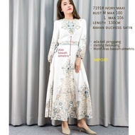 Dress maxi Import 7191# ivory maxi