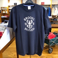 Brooks Brothers/Booker Brothers Men's Back Printed Short-Sleeved T-Shirt