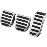 X AUTOHAUX 3pcs Manual Transmission Clutch Pedal Cover Brake Pedal Pad Gas Accelerator Pedal Cover f