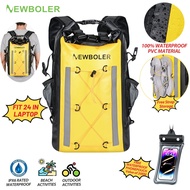 Newboler 25L Large Waterproof Backpack Dry Bag Hiking Backpack For Camping Cycling Hiking Canyoning 