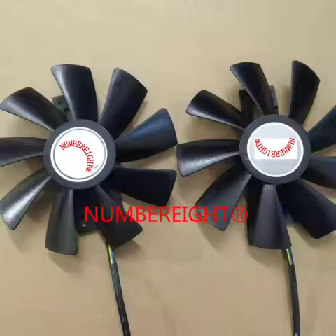 New Cooler Fan Cooling For Sapphire Radeon RX470 RX480 RX570 RX580 CF1015H12D Radiator