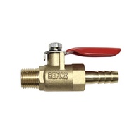 Remax Brass Mini Ball Valve ( 1/4" Male Threaded x 8mm Hose Joint/ 30-PV200/ 30-PV208)