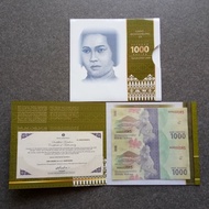 Uncut Uang Bersambung AAA 1000 Rupiah 2016 Blok 2