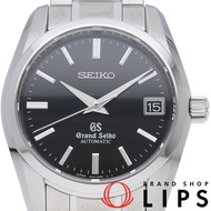 精工 Grand Seiko 男士自動機械錶 “SEIKO” 錶盤Grand Seiko自動機械錶 SBGR053/9S65-00B0 帶錶盒 1 節不銹鋼錶帶 黑色拋光 成色極佳 [二手]