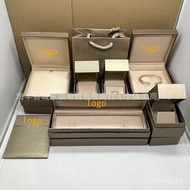 Baojia Necklace Ring Bracelet High-end Packaging Box bv Bracelet Earrings Gold Edition Jewelry Gift 