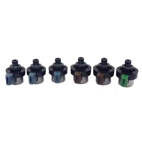 6 Pcs Transmission Solenoid Valve Kit 4EAT 31939-AA191 31939AA130 31939AA160 for Subaru Baja Foreste