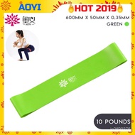 AOYI 10/20/30/50 Pounds Yoga Pull Rope Elastic Band Fitness Mini Band Loop Stretching Muscle Trainin