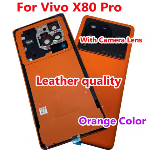Best New AAA+ Back Cover Housing For vivo X80 Pro V2185A V2145 X80Pro Battery Door Rear Panel Lid Ca