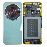 6.56 Inch For ZTE Blade A75 5G Z2357N Back Battery Cover Middle Frame Door Housing Case Rear Glass P