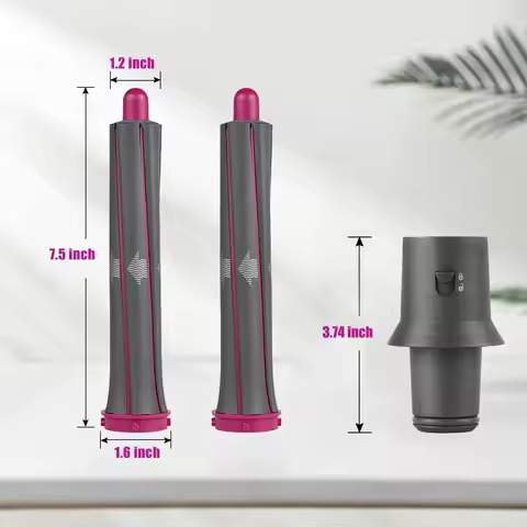 Adapter for Dyson Hair Dryer Nozzle To Prevent Flyaway, Compatible with Dyson HD08 Curling Iron HS01
