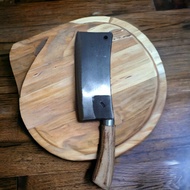 ProButcher 700g – Heavy Duty Asero Meat Cleaver with Forged Strength & Wooden Handle