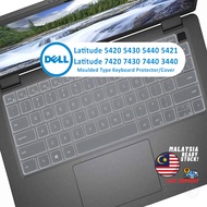 Keyboard Protector for Dell Latitude 5420 5421 5430 5440 5450 7420 7430 7440 3440 3450 Laptop Silico