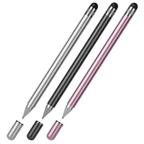 Universal Black Stylus Gel Pen for Android Xiaomi Apple Tablet Watch Touchscreen Draw Working Busine