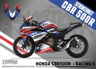 สติ๊กเกอร์ติดรถ สติกเกอร์แต่ง สติกเกอร์ กันรอย Honda CBR500R ปี 2016-2023 ลาย Racing II