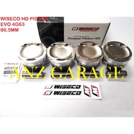 WISECO HD EVO 1-9 4G63 PISTON 86.5MM MITSUBISHI