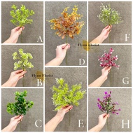 Premium Grass Leaves Branch 1 (Unit) Wedding Cafe Church Flower Decoration