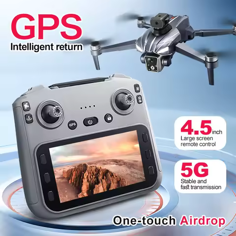 K18 Max RC Drone 8K Brushless Dual Camera GPS 5G Obstacle Avoidance Foldable Remote Control UAV Larg