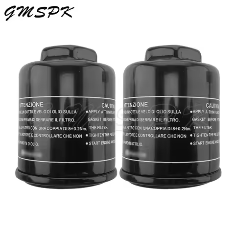Motorcycle Engine Oil Filter Fit for Piaggio Vespa GTS 300 GTV 250 125 50 LX LXV S Special X7 X8 X9 