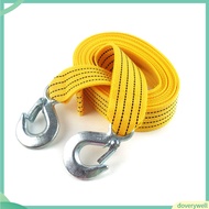 {doverywell}  300cm High Strength U-shape Eagle-like Hook Car Vehicle Tow Rope Auto Accessory