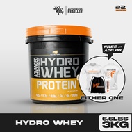Bsfn Hydro Whey Protein 3 kg [99 servings ]+ ( FREE SHAKER or TSHIRT)