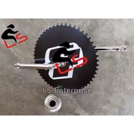 LS Crank GT 60T 52T 44T Full Crank Set Bicycle GT Crank Set