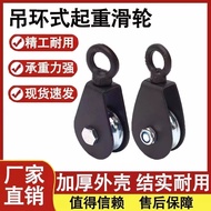 Lifting Pulley Pulley Mini Hook Small Pulley with Hook Pulley Lifting Greenhouse Hanging Line Pulley