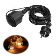 Ado)Tomshine Extension Cable Cord Wire 3Meters/ 9.8Feet IP65 Water Resistance AC85-265V Maximum Powe