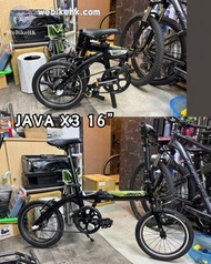 🎄✨2023快閃聖誕優惠❤️JAVA X3 14寸16寸鋁合金摺疊單車