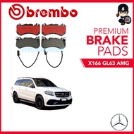 BREMBO NAO Front Brake Pads   Mercedes X166 GL63 AMG