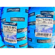 TAYAR TAYAR SCOOTER 130/70-13 TUBELESS BRAND DELI INDONESIA (TAHUN-2026)